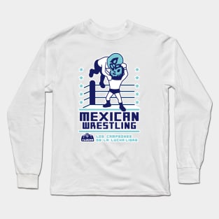 MEXICAN WRESTLING#8 Long Sleeve T-Shirt